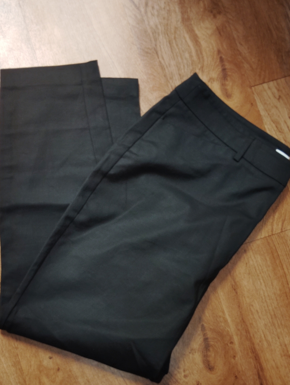 Nine West Men's Black Dress Trousers - Slim Tailored Style